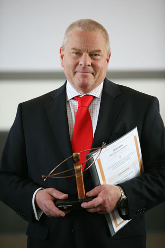 Joachim Marholdt mit dem Wissenschaftspreis